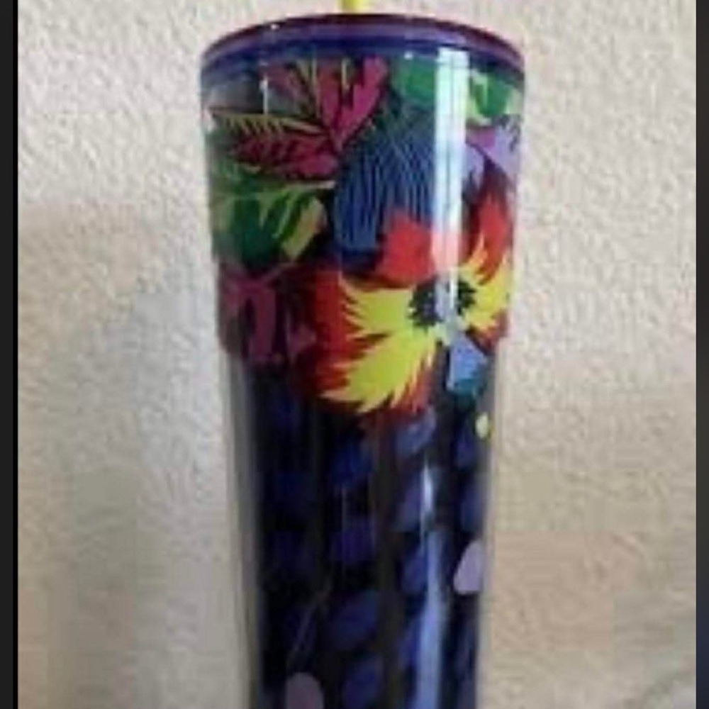Starbucks 24OZ Colorful Floral tumbler